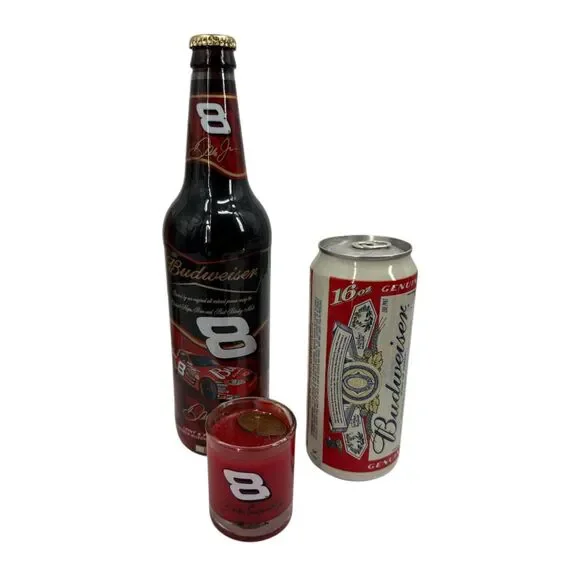 Dale Earnhardt Jr Lot Collectables 1st Daytona 500 win Trophy zippo Budweiser - Picture 3 of 13